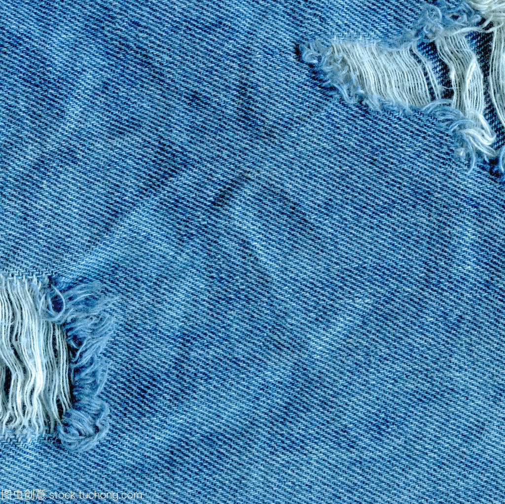 粗斜紋棉布牛仔褲的撕裂美學與紋理魅力